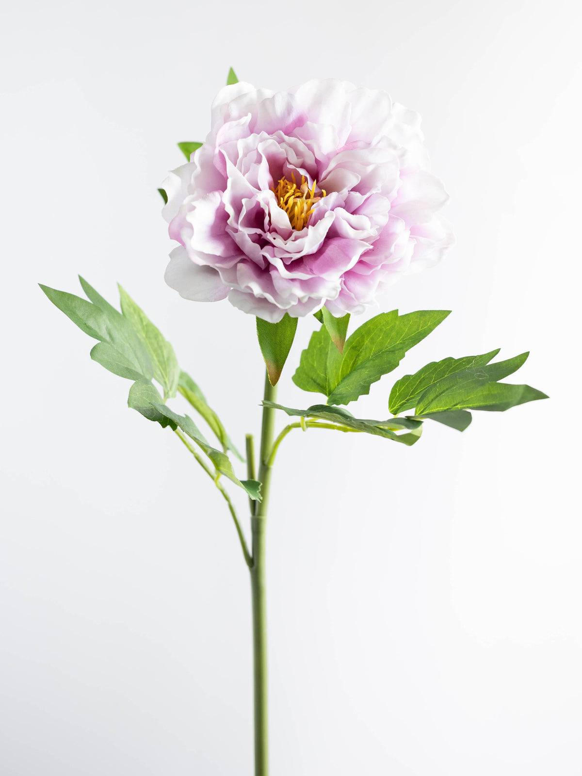 Real Touch Purple and White Peony