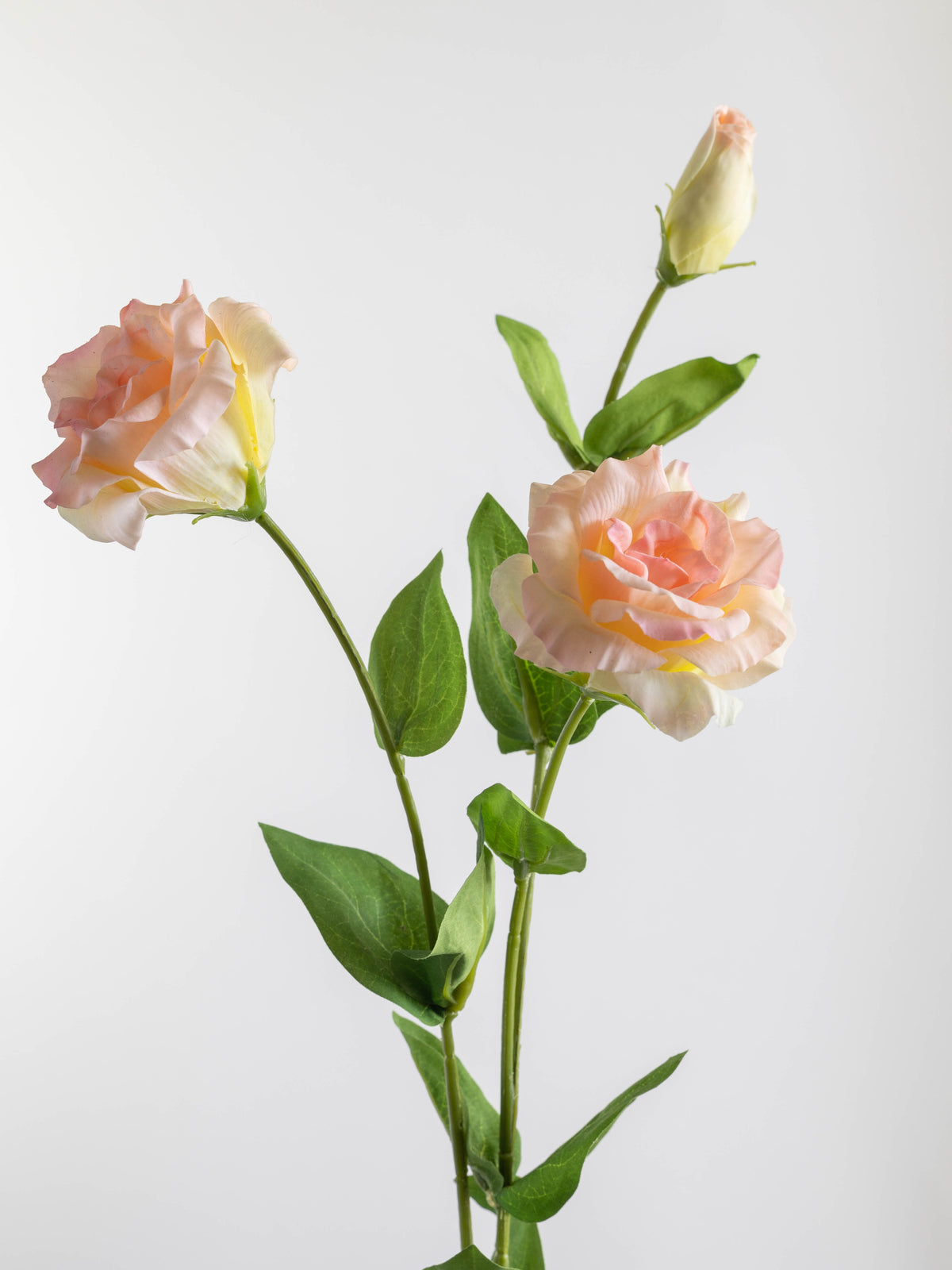 Real Touch Coral Pink Lisianthus