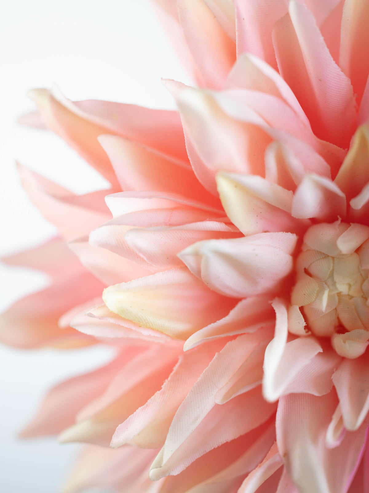 Real Touch Large Pink Dahlia