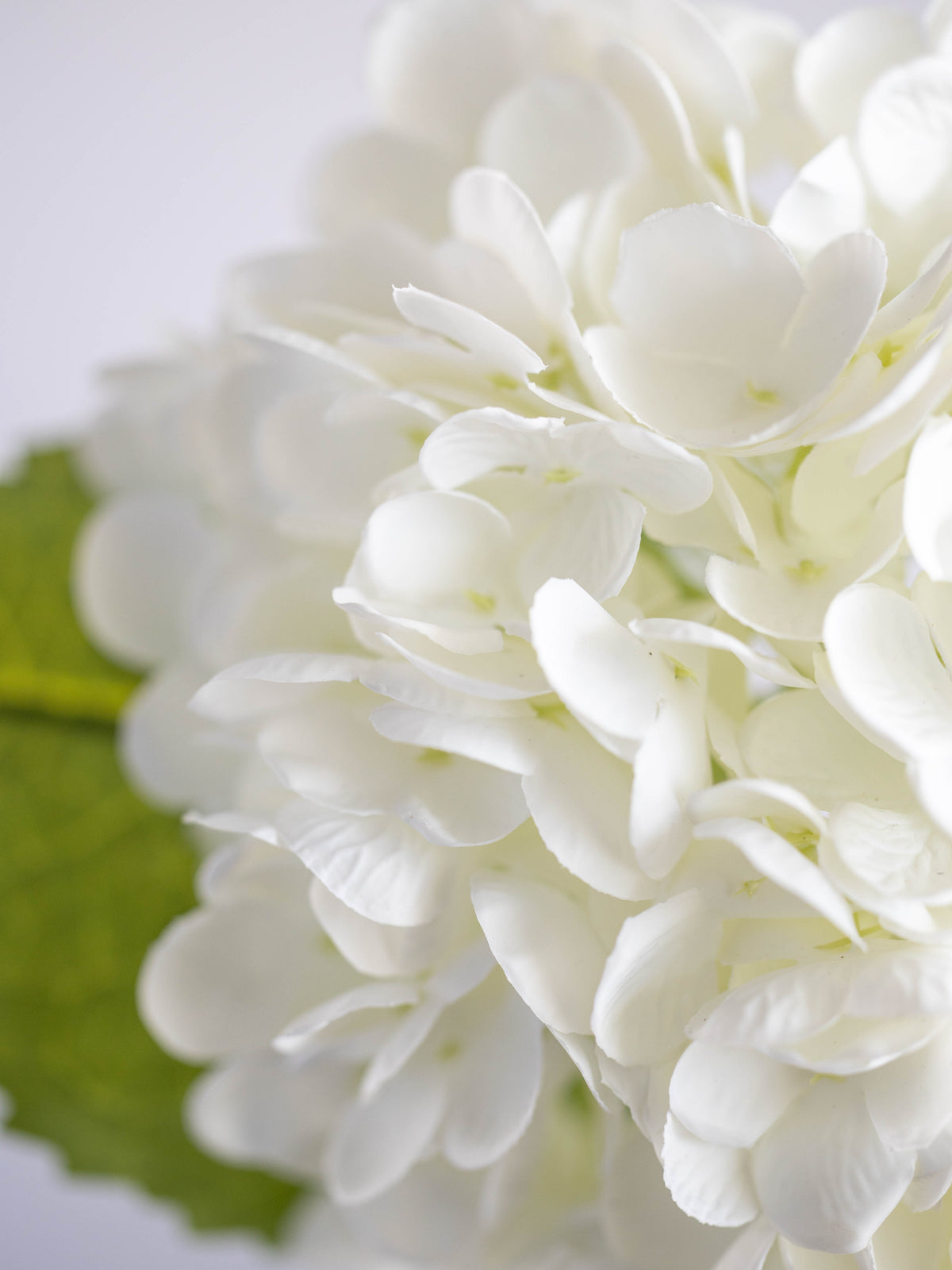 Real Touch White Hydrangea